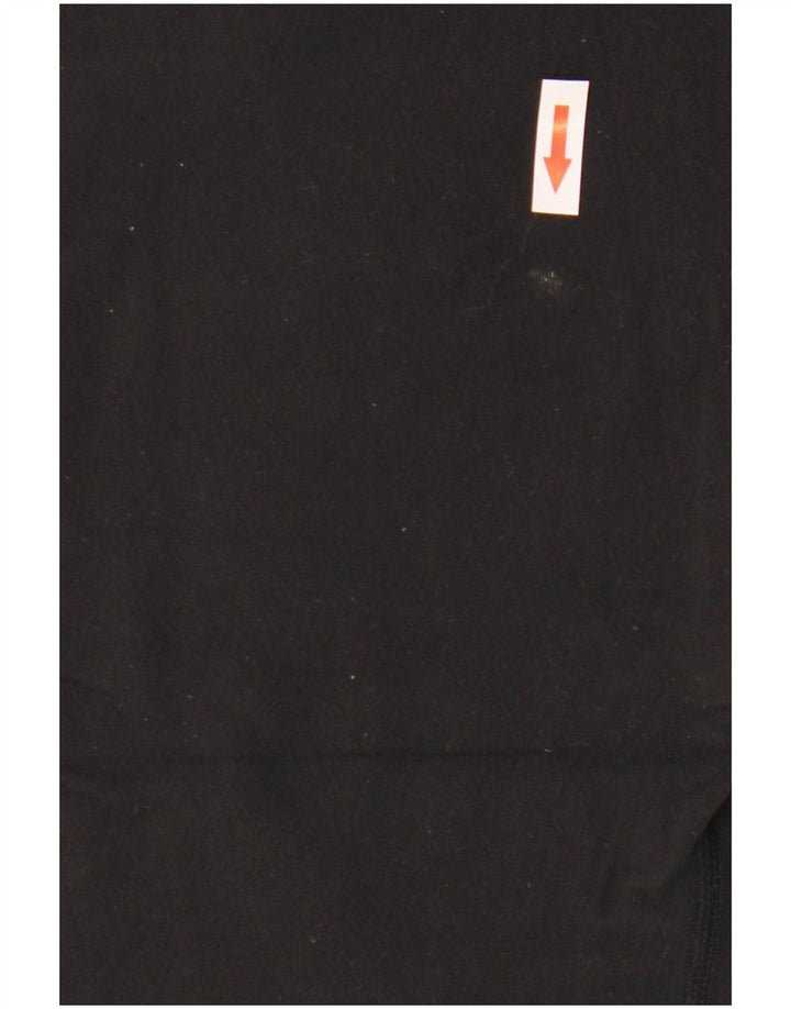 Lululemon ženske Capri tajice US 8 srednje crne sintetičke