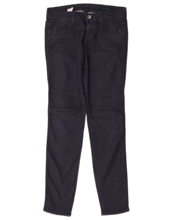 Benetton Jegging traperice za djevojčice 11-12 godina W26 L28 tamnoplavi pamuk