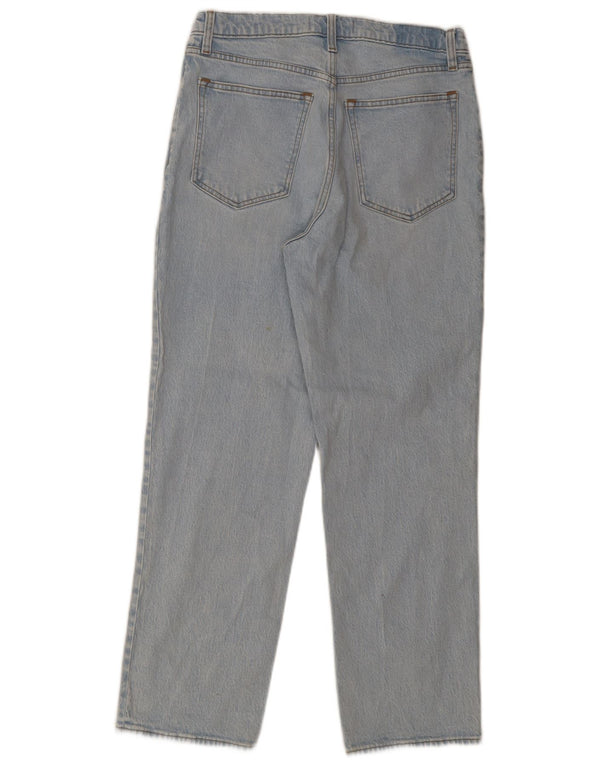 ABERCROMBIE & FITCH Ženske ravne traperice US 10 Large W30 L29 Plave