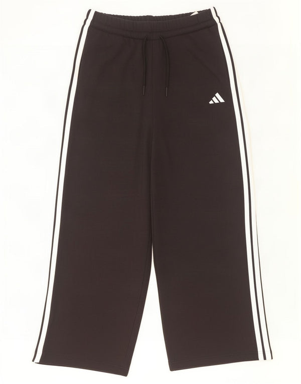 Adidas ženske široke hlače za trenirku UK 16/18 velike crne pamučne hlače
