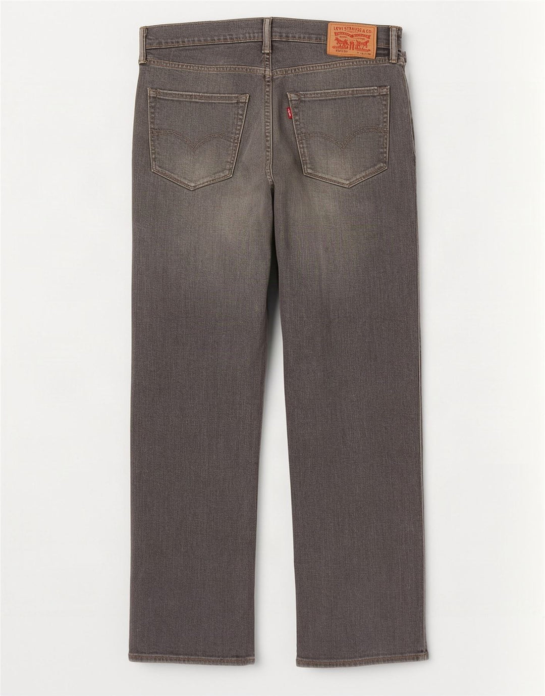 Levi's muške 504 ravne traperice W36 L34 sivi pamuk
