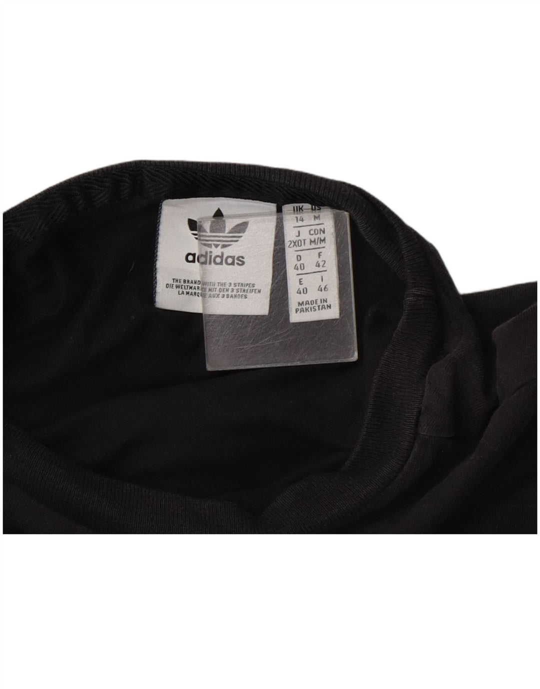 Adidas ženska majica kratkih rukava s grafičkim motivima UK 14 srednje crna