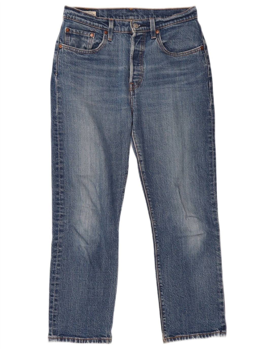Levi's ženske ravne traperice W27 L26 plavi pamuk