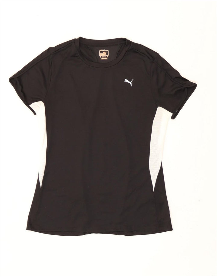 Puma ženska majica kratkih rukava UK 12 Medium Black Colourblock poliester