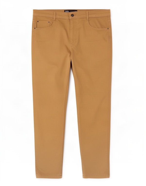 Zara muške uske ležerne hlače EU 44 Large W34 L30 Bež