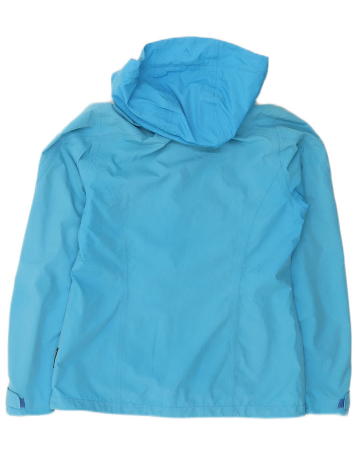 Schoffel ženska kišna jakna s kapuljačom UK 10 Mali plavi poliester
