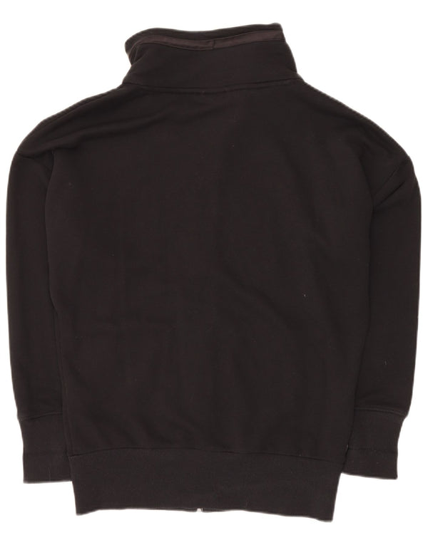 PUMA muška prevelika gornja jakna trenirke UK 12 Srednje crni pamuk