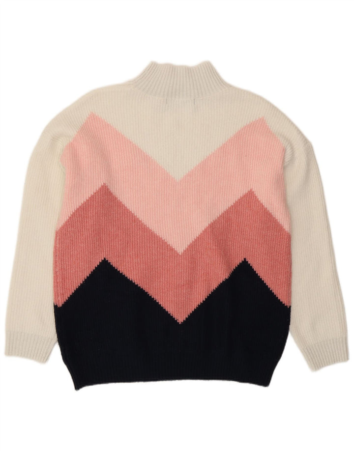 Marks & Spencer ženski džemper s kornjačičastim ovratnikom UK 12 srednje višebojan