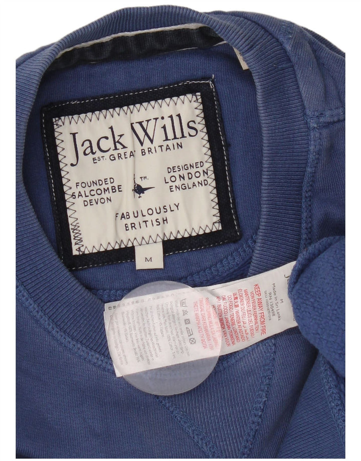 Jack Wills Muška trenirka s grafičkim motivima Srednje plavi pamuk