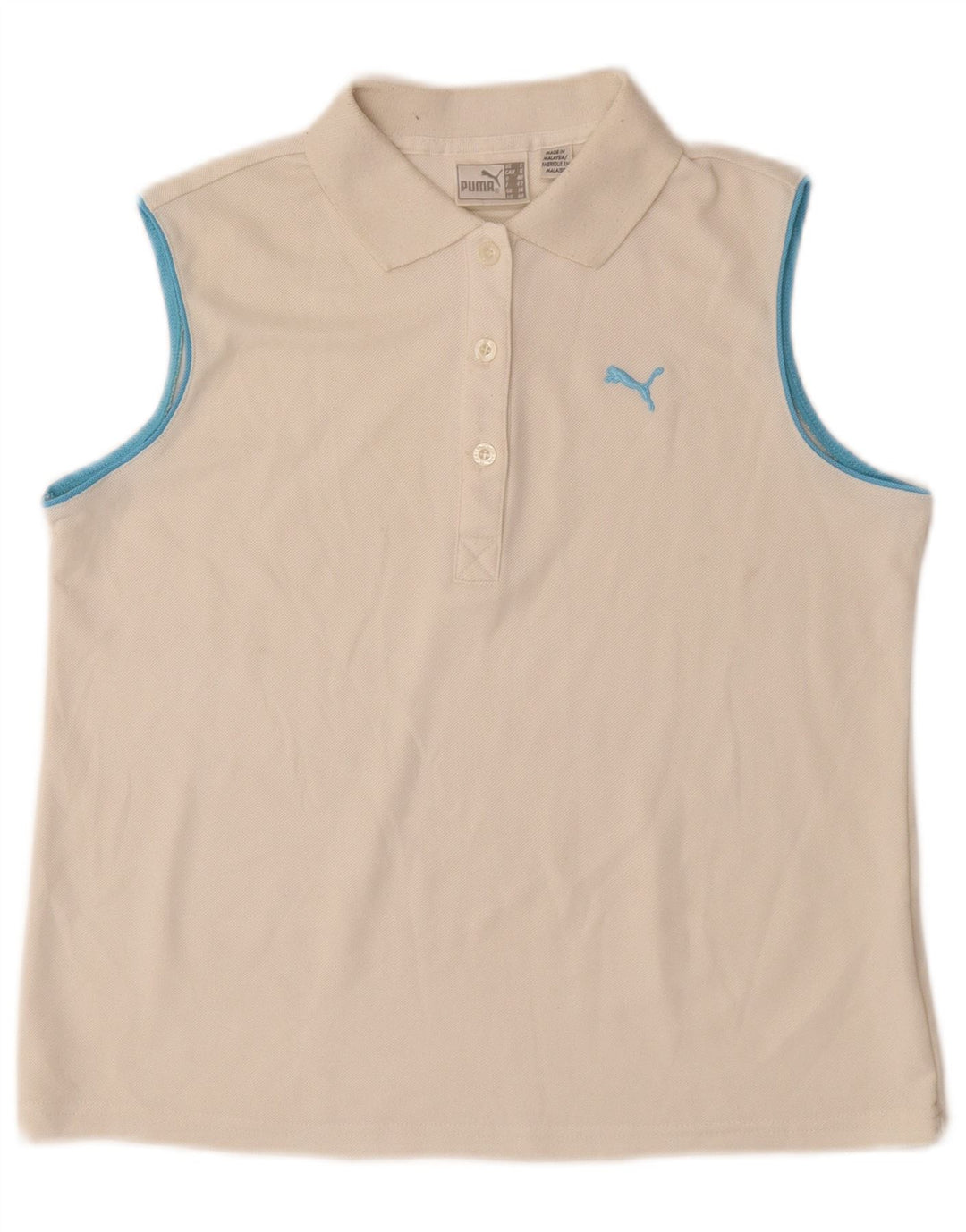 PUMA ženska polo majica bez rukava UK 14 srednje bijele boje