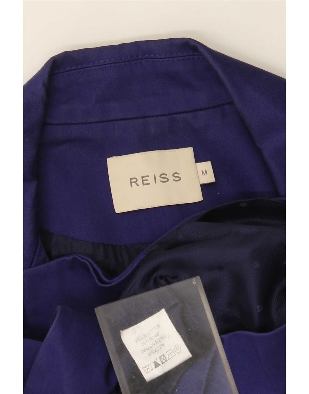 Ženska jakna s dvostrukim kopčanjem Reiss UK 12 Medium Navy