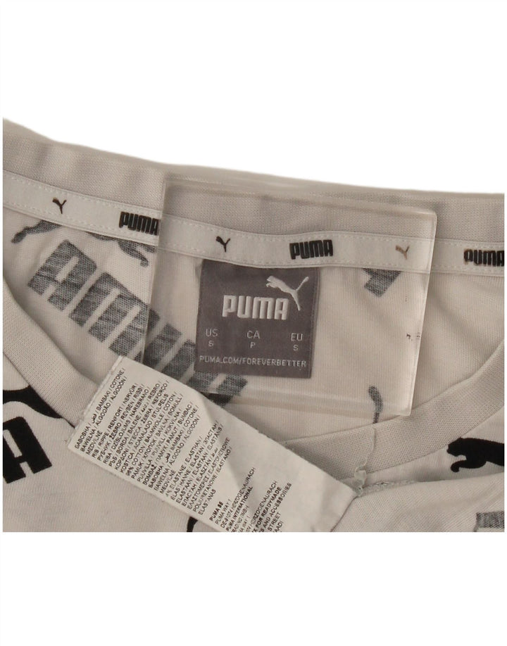 Puma muška majica kratkih rukava s grafičkim motivima, mali bijeli pamuk
