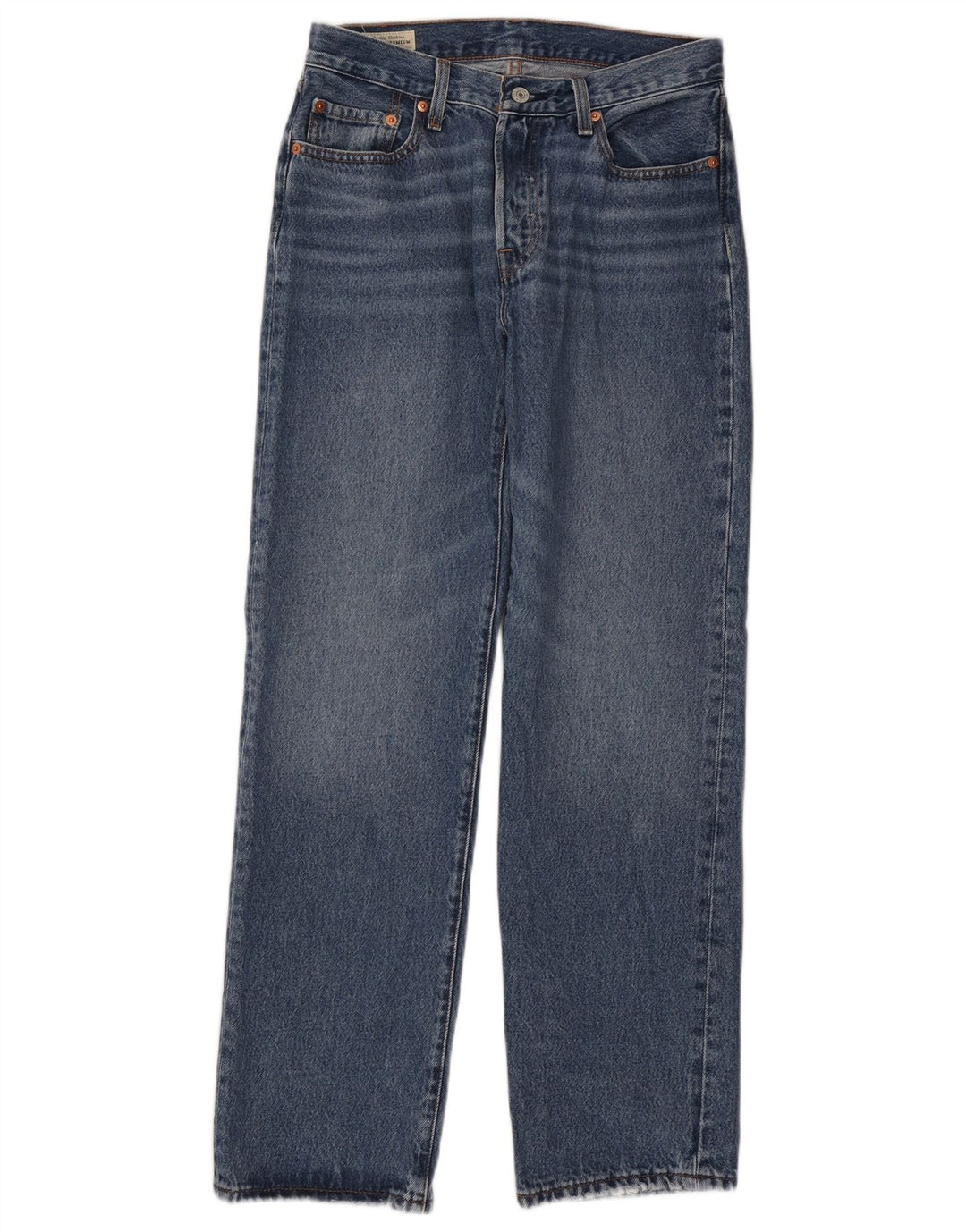 Levi's ženske ravne traperice W27 L30 plavi pamuk 90-ih