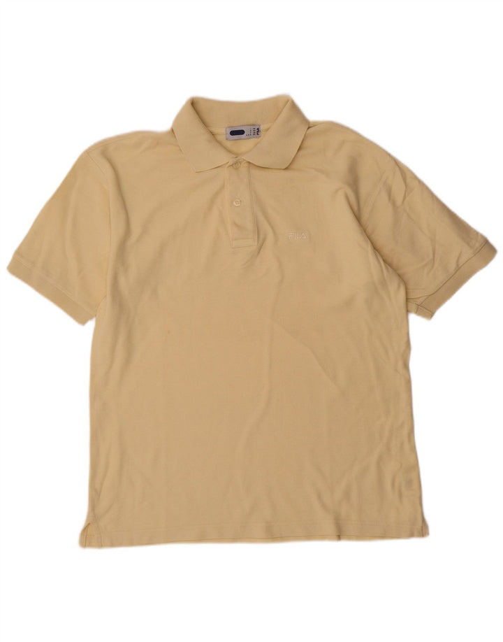 Fila Muška polo majica IT 46 Mala bež pamuk