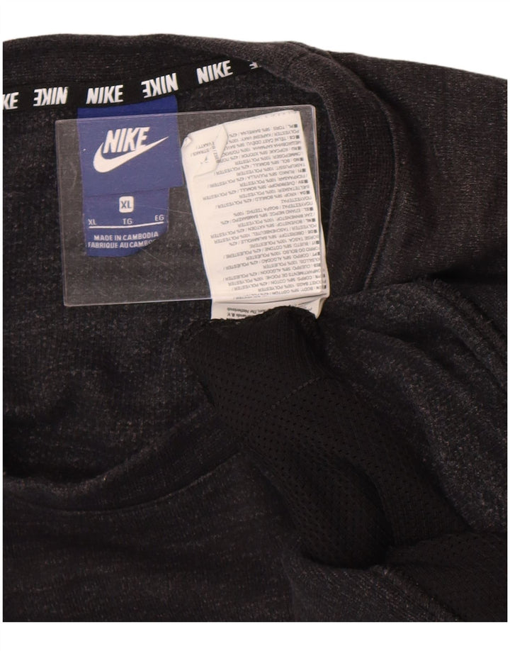 Nike muška majica s kratkim rukavima XL, crni flekasti pamuk