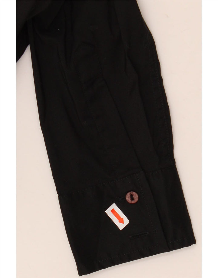 Trussardi ženski bodi dugih rukava UK 12 srednje crni pamuk