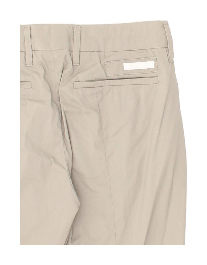 PRADA Womens Straight Chino Trousers EU 40 Medium W30 L26 Grey Cotton Vintage Prada and Second-Hand Prada from Messina Hembry 