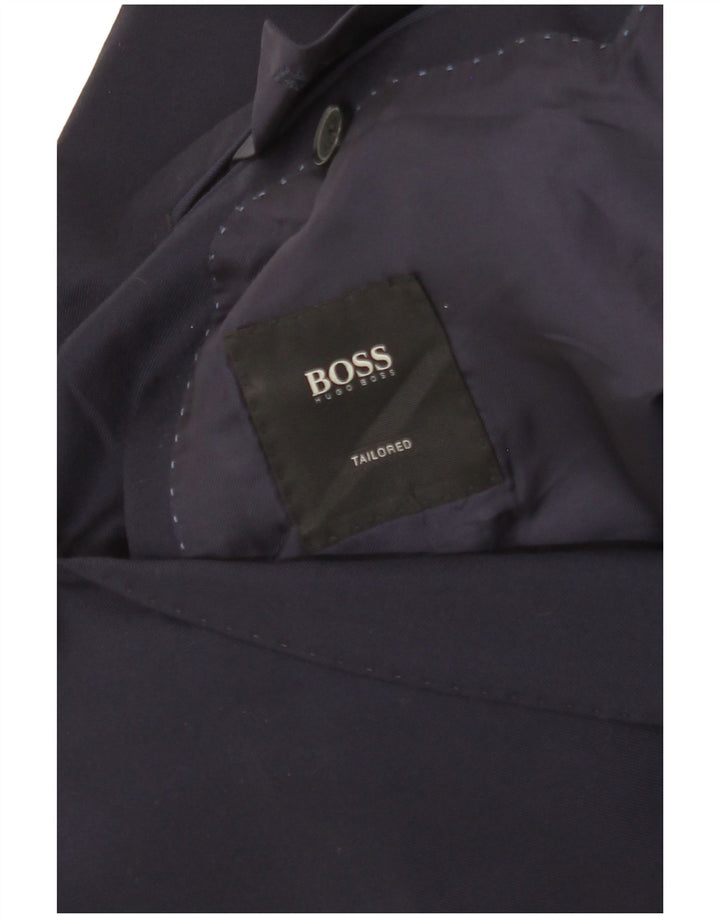 Hugo Boss muška jakna sakoa s 2 gumba UK 36 Mala tamnoplava