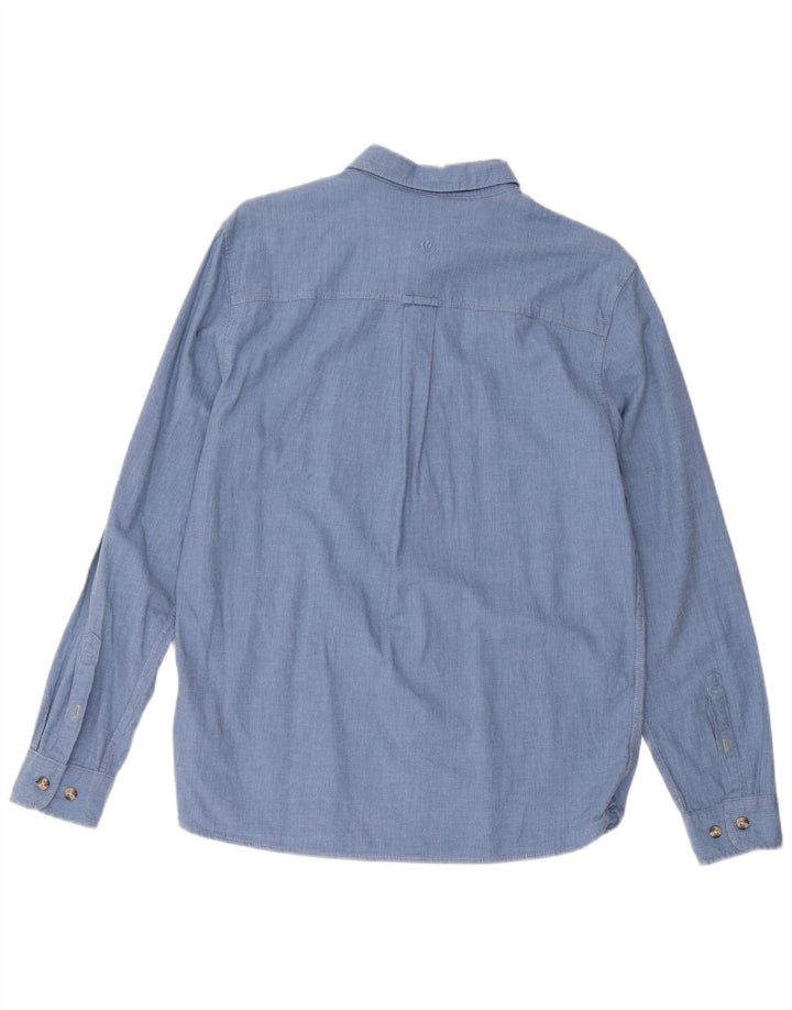 FAT FACE Muška majica standardnog kroja Mala plava pamučna