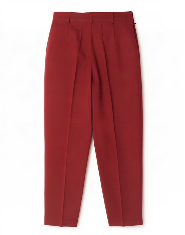 Belmar ženske ležerne hlače visokog struka IT 46 Large W28 L27 Bordo