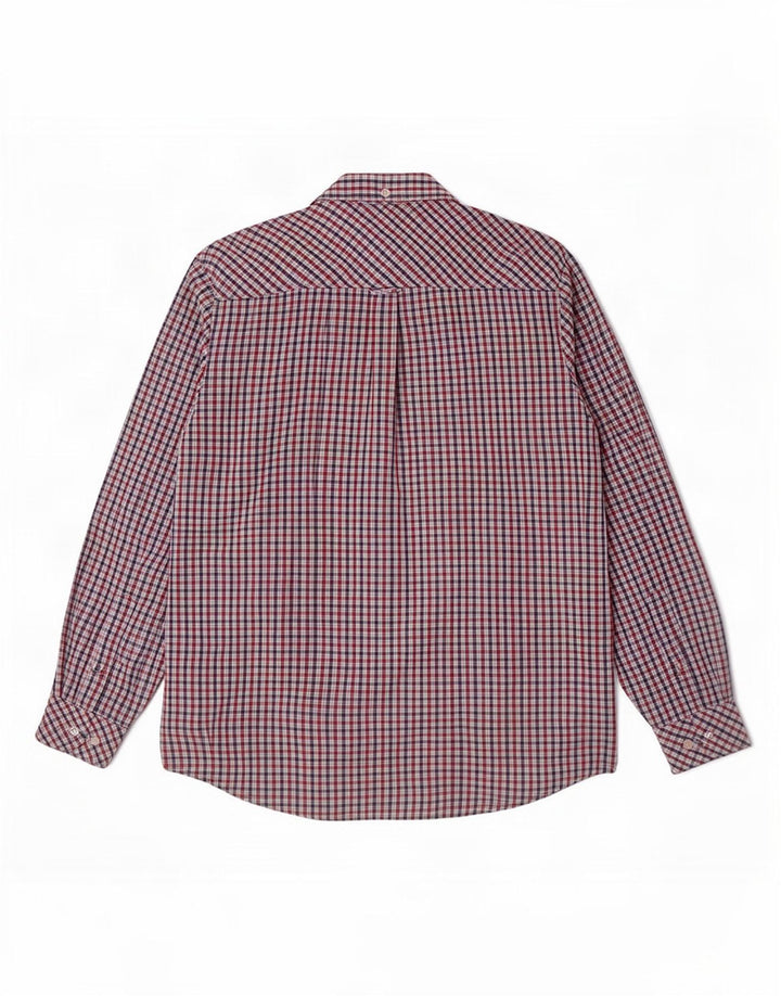 Ben Sherman muška košulja Heritage veliki crveni karirani pamuk