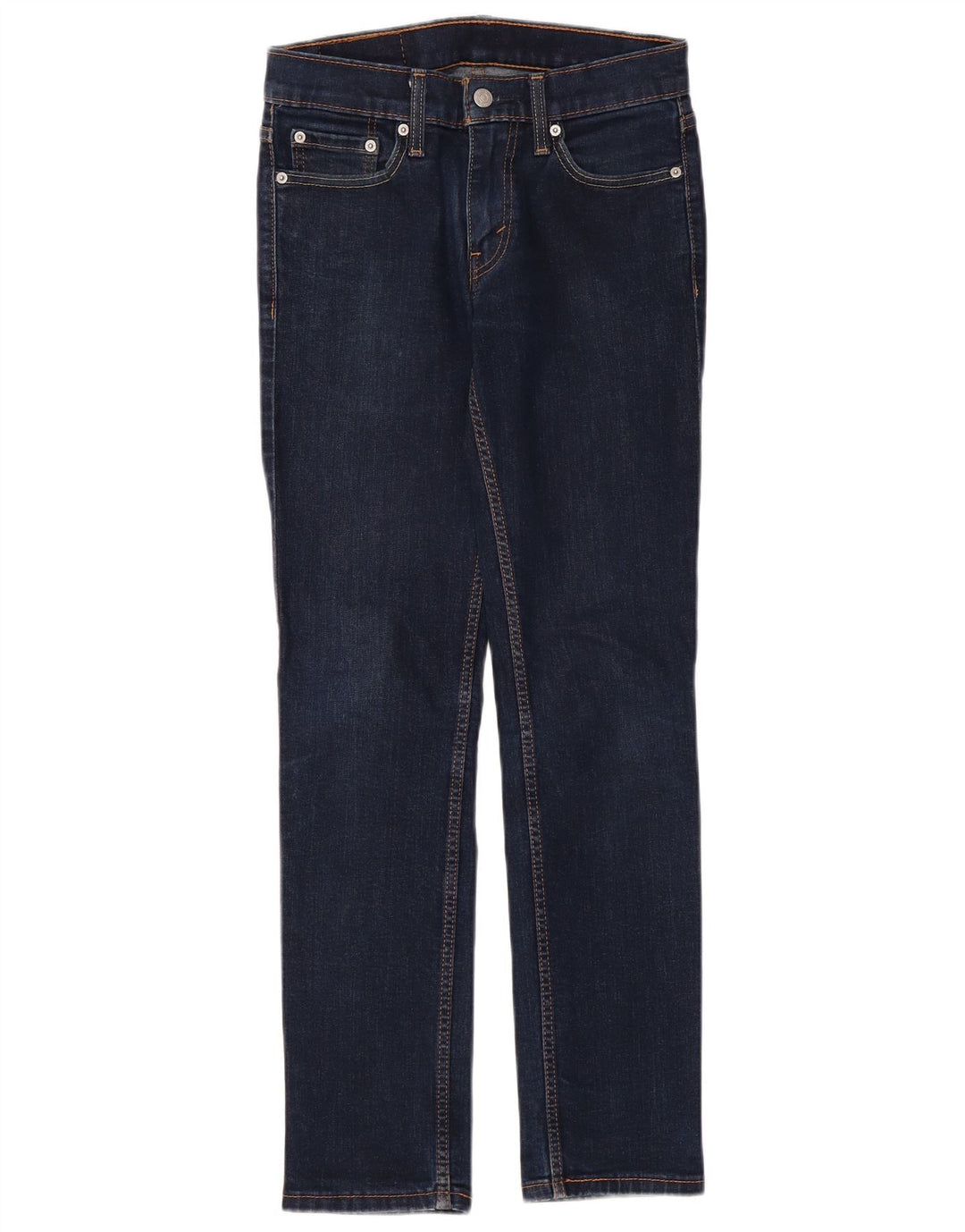 Levi's ženske 511 uske traperice W28 L32 tamnoplavi pamuk