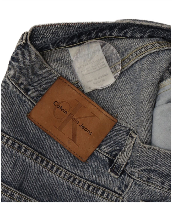 Calvin Klein Ženske Bootcut traperice W31 L30 Plavi pamuk