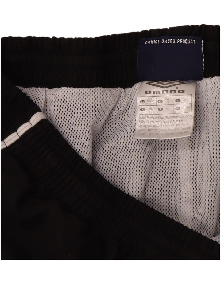 UMBRO muške sportske kratke hlače Bermuda 2XL crni poliester