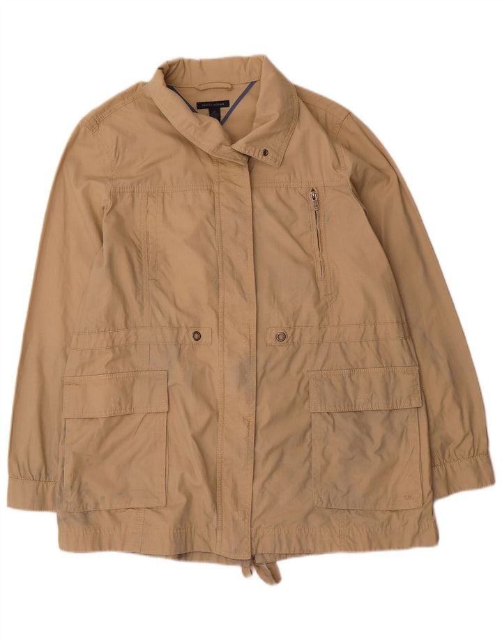 Tommy Hilfiger Ženska pomoćna jakna UK 16 Large Beige Cotton