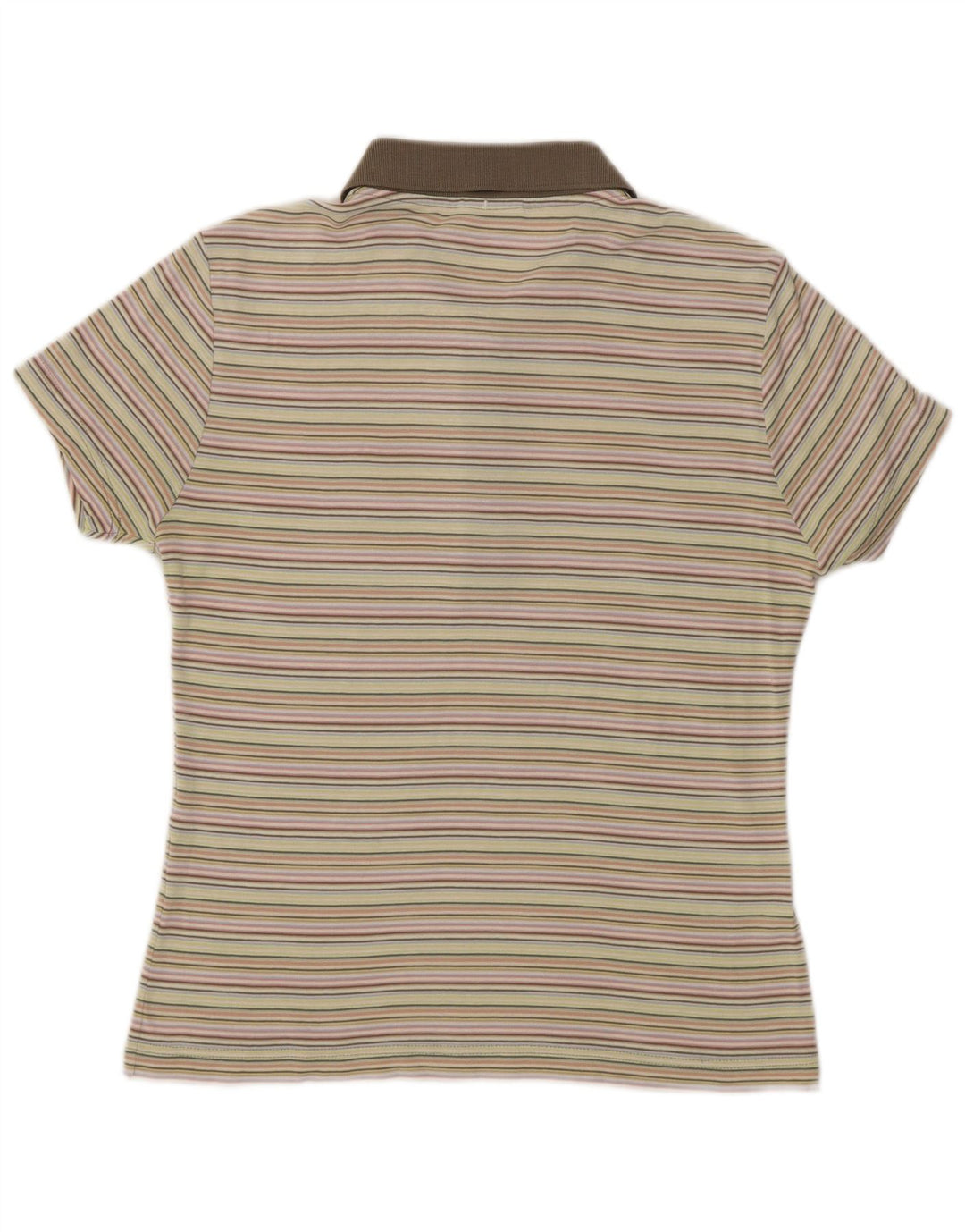 Lacoste ženska polo majica IT 42 Pamuk na velike raznobojne pruge