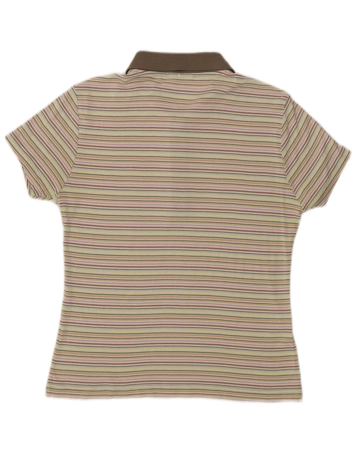 Lacoste ženska polo majica IT 42 Pamuk na velike raznobojne pruge