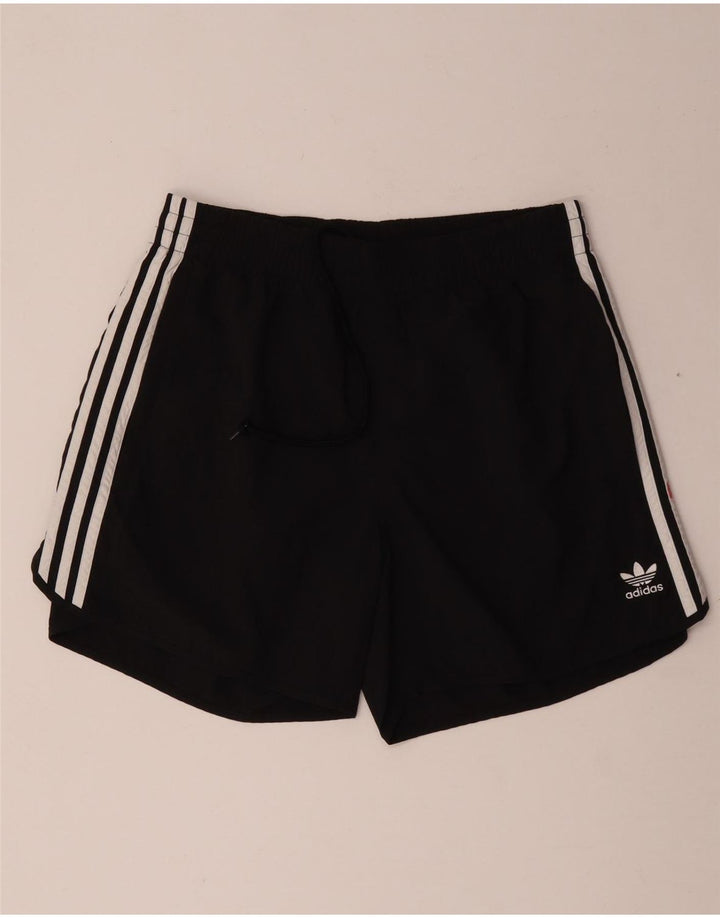 Adidas muške sportske kratke hlače srednje crne boje od poliestera