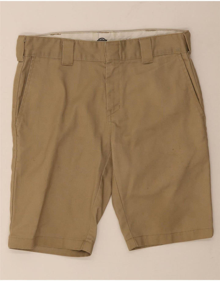 DICKIES Muške uske chino kratke hlače W32 srednje bež poliester