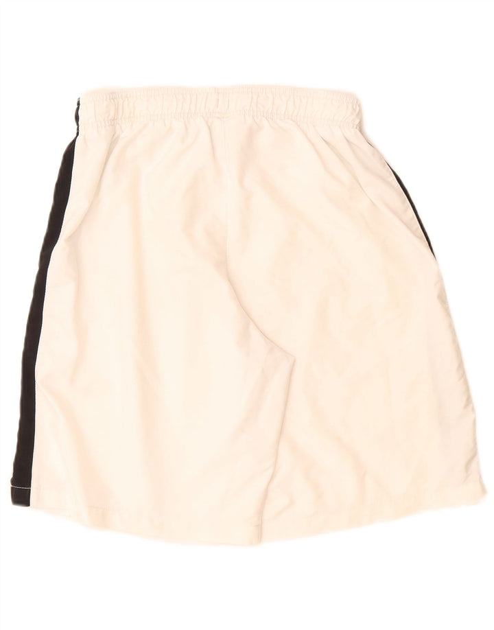 Nike Boys Dri Fit Sport Shorts 12-13 Years Large White Poliester