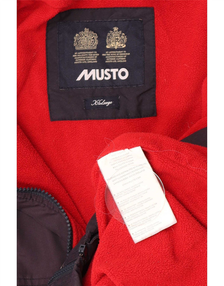Musto bomber jakna UK 42 XL tamnoplavi poliester