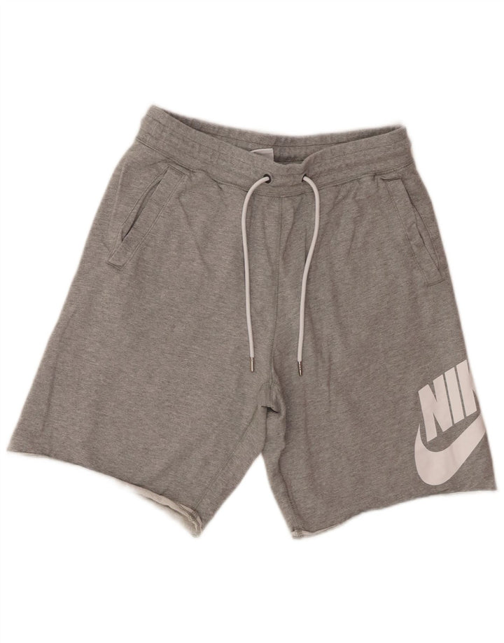 Nike muške kratke sportske hlače s grafičkim motivima, srednje sivi flekasti pamuk