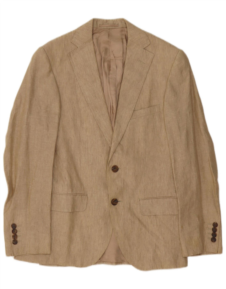 Aquascutum muška jakna sa 2 gumba UK 36 Mala smeđa