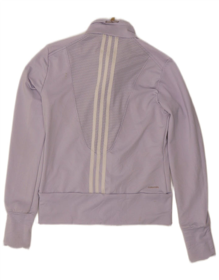 Adidas ženska trenirka Clima 365 Gornja jakna UK 12 srednje ljubičasta poliester