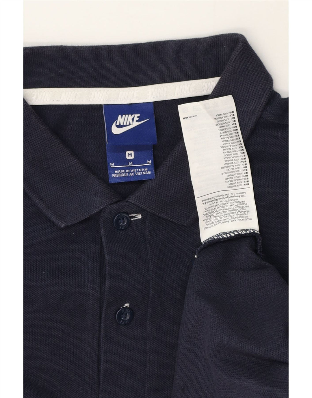 Nike muška polo majica Srednje tamnoplavi pamuk