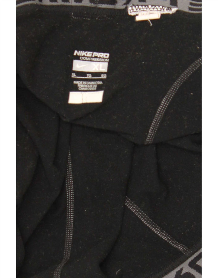 Nike muške grafičke tajice XL crne