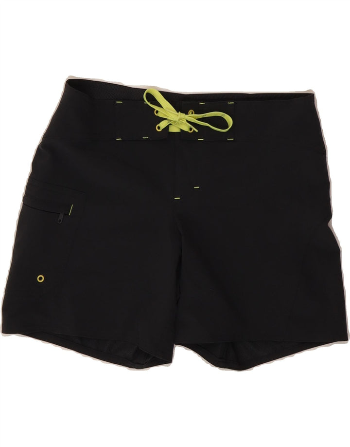 ATHLETA Womens Swimming Shorts US 2 XS  Black Polyester Vintage Athleta and Second-Hand Athleta from Messina Hembry 