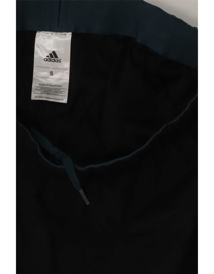 Adidas ženske sportske kratke hlače UK 10 male crne poliesterske