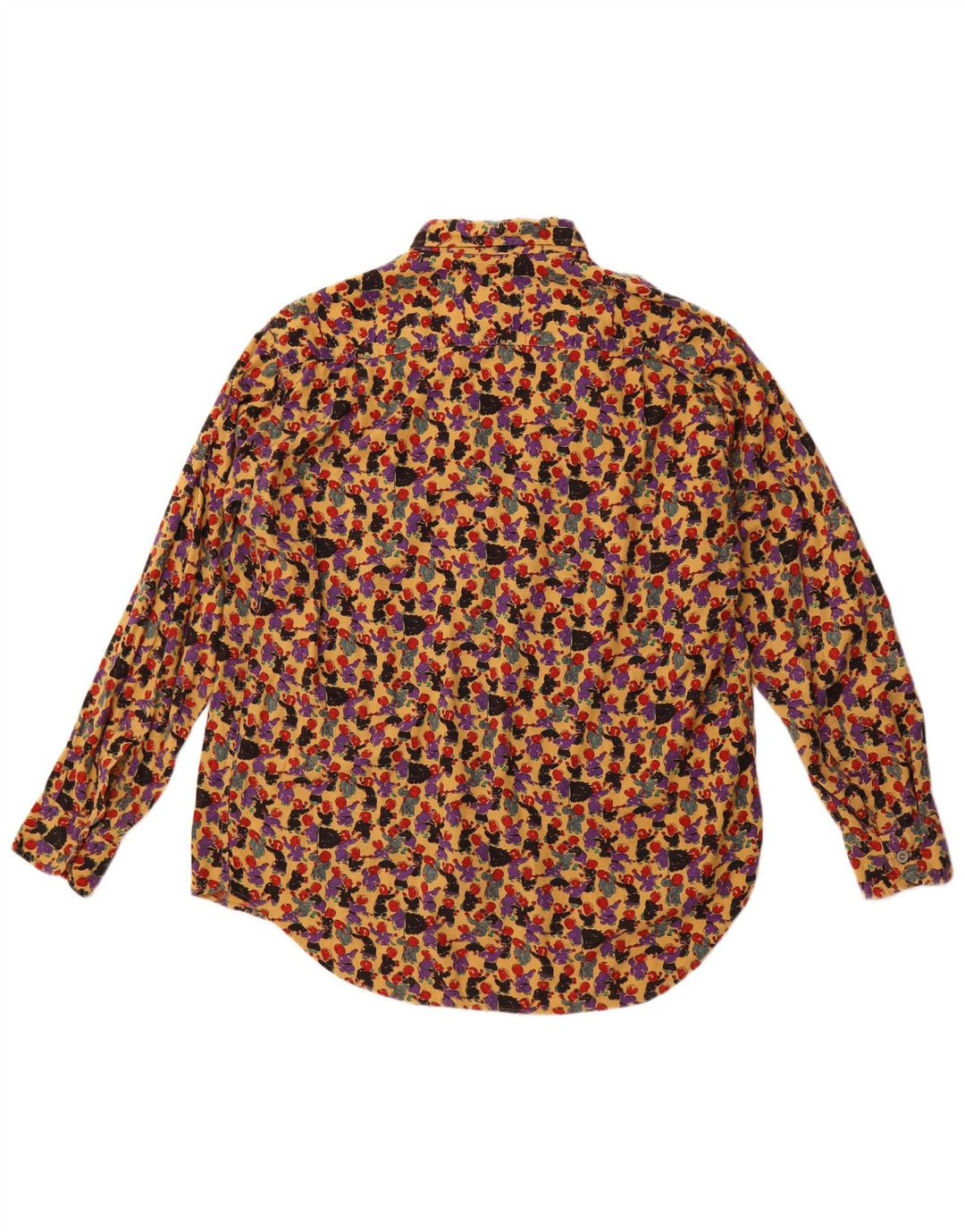 VINTAGE muška košulja s apstraktnim uzorkom, mala, višebojna
