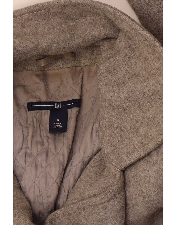 Gap ženski kaput s dvostrukim kopčanjem US 4 Small Grey