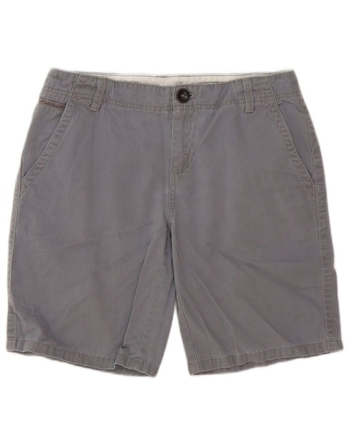Eddie Bauer Ženske chino kratke hlače US 8 srednje W30 sivi pamuk
