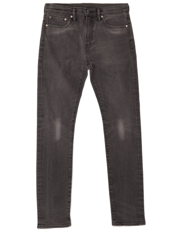 LEVI'S Muške 510 uske traperice W32 L34 Sivi pamuk