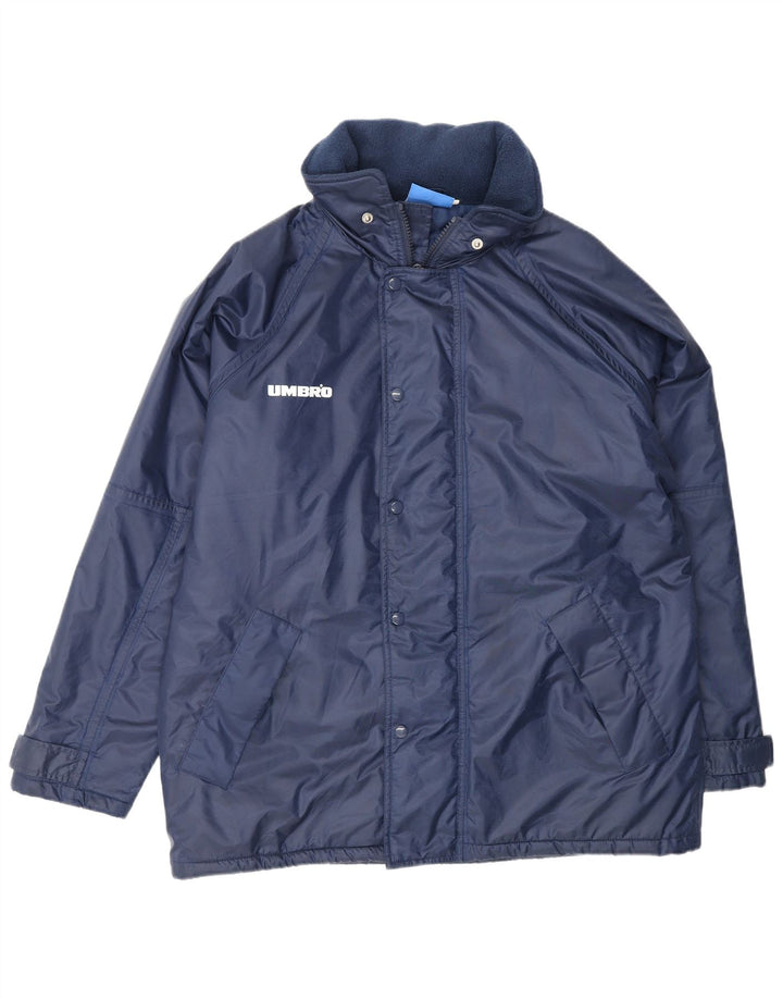 UMBRO muška jakna vjetrovka UK 38 Srednje tamnoplavi poliamid