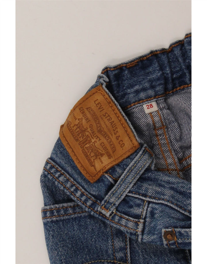LEVI'S ženska mini traper suknja W28 srednje plava