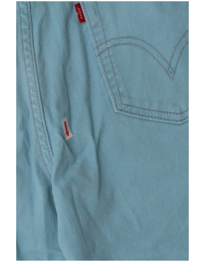 Levi's ženske 515 Capri traperice US 12 Large W34 Blue Cotton Classic