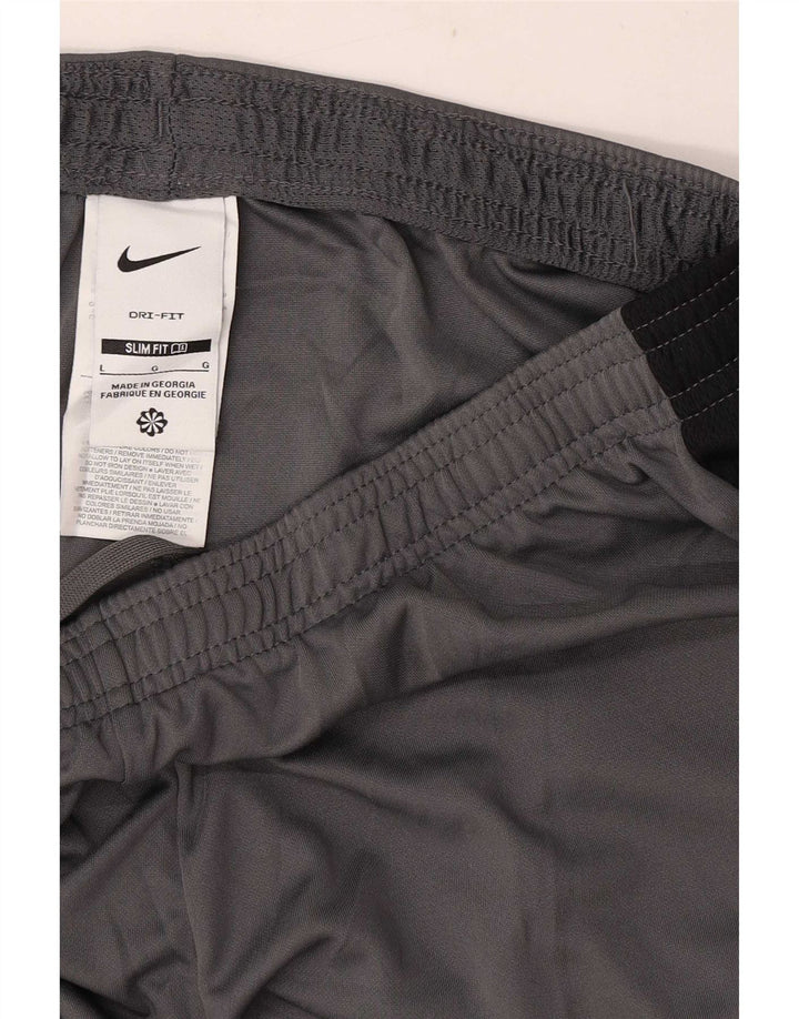 Nike muške Dri Fit Slim Sport Shorts Large Grey Colourblock Poliester